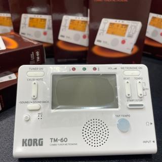 【KORG】TM-60 全功能冷光調音/節拍器(日本直送 ! 冷光調音 節拍器 不挑樂器 !)