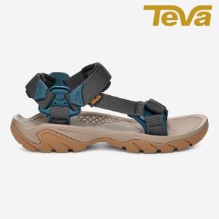 【TEVA】Terra Fi 5 Universal 男 多功能運動涼鞋/雨鞋/水鞋 黑橄欖色(TV1102456UNX)