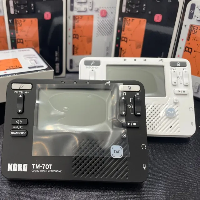 【KORG】TM-70T 多功能調音器/節拍器(日本直送 品質保證！再吵 ? 都清晰 !)