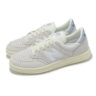 【NEW BALANCE】休閒鞋 T500 男鞋 女鞋 灰 藍 復古 情侶鞋 麂皮 NB(CT500AG-D)