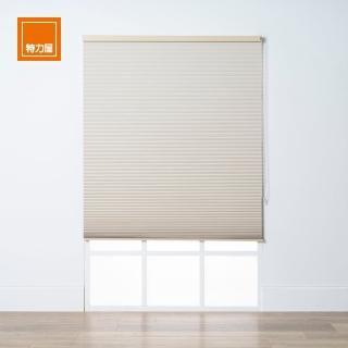【特力屋】Sunline 拉繩式全遮光蜂巢簾90x165cm 米杏(捲簾)