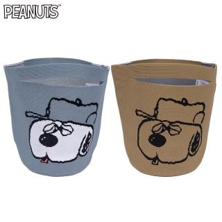 【SNOOPY 史努比】歐拉夫針織便當袋(手提袋)
