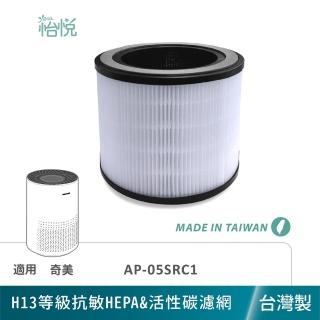 【怡悅】適用 奇美 AP-05SRC1 05SRC1 AP05SRC1 AP-05SRGA 抗敏濾心1入(臺灣製造 抗敏版)