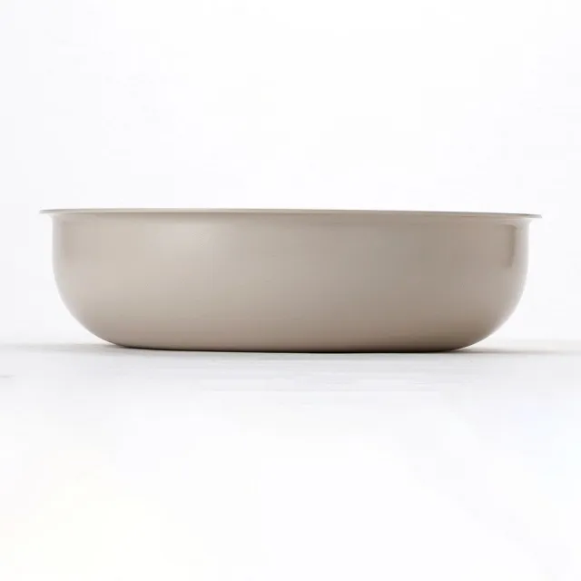 【NITORI 宜得利家居】可拆式輕量深型平底鍋 24CM TORERU3 BE(可拆式 輕量 平底鍋 鍋 TORERU)