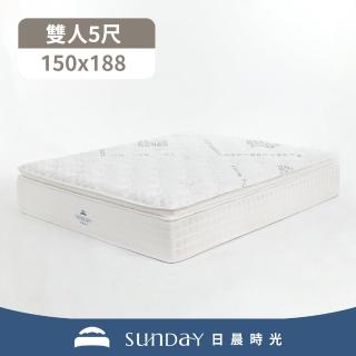 【完美主義】日晨時光 舒眠三線獨立筒5尺床墊(雙人 萊賽爾天絲)
