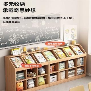 【匠俱】書櫃(書架 實木置物架 落地書架 多層書櫃 靠牆矮櫃 格子櫃 收納架)