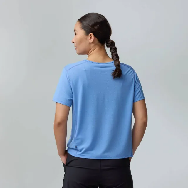 【Fjallraven】Abisko Lite SS 吸濕且快乾 戶外T恤 女(FR14600203)