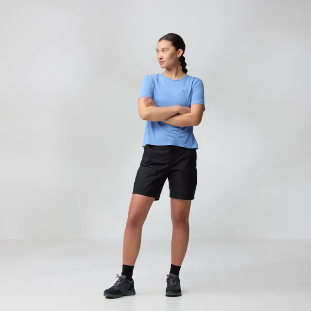 【Fjallraven】Abisko Lite SS 吸濕且快乾 戶外T恤 女(FR14600203)