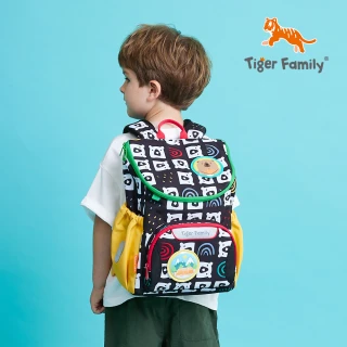 【Tiger Family】童趣幼兒園書包(幼稚園適用-可裝A4)