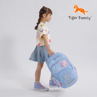 【Tiger Family】捷樂超輕量護脊書包-2025全新款(中低年級110-140CM適用 穩站不倒大容量)