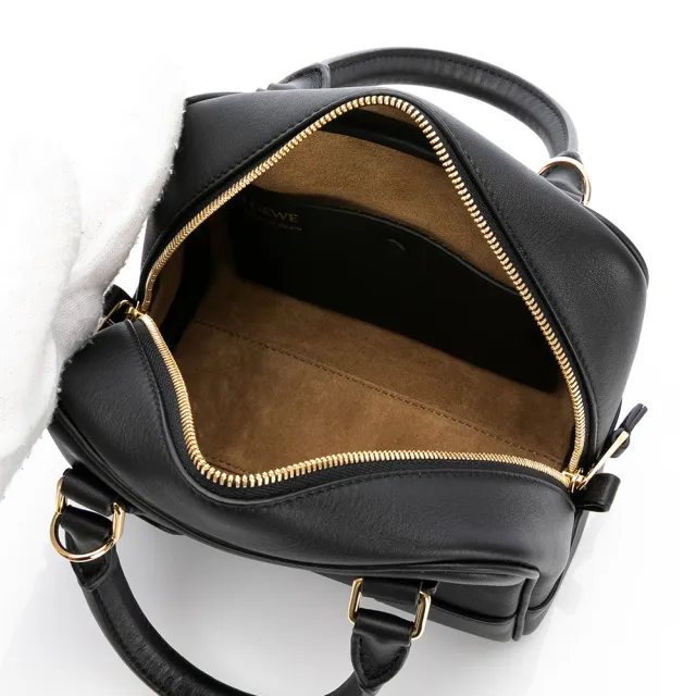 【LOEWE 羅威】Amazona 16 Square肩背/手提包(黑)
