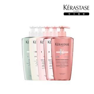 【KERASTASE 巴黎卡詩】大容量髮浴500ml二入組(多款任選/洗髮精)