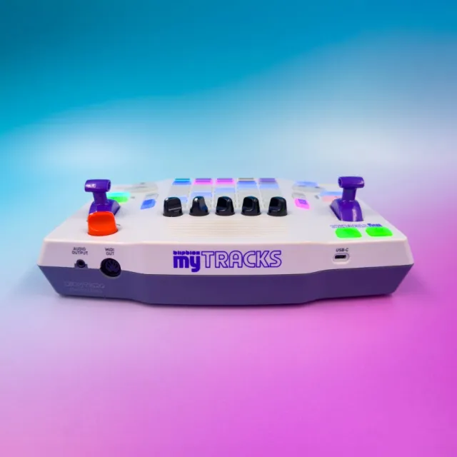 【Blipblox】myTracks 節奏機 合成器 玩具樂器(聲音教學樂器 科學STEM 電子樂器)
