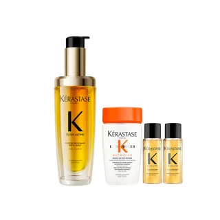 【KERASTASE 巴黎卡詩】金緻柔馭山茶花鎏光露75ml(升級版奢光小金油/極致保濕/長效抗躁/護髮油/髮油)