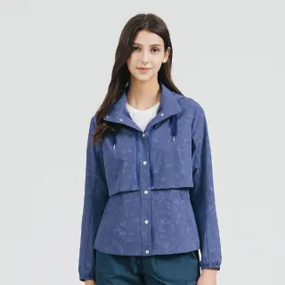 【TRAVELER 旅行者】女款三件式彈性吸排抗UV外套｜251TR213(彈性/吸排/抗UV/帽子馬尾/一件三穿)