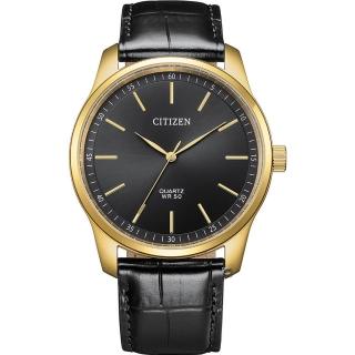 【CITIZEN 星辰】簡約三針石英腕錶-42mm(BH5002-02E)