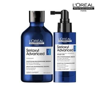 【L’OREAL 巴黎萊雅PRO】絲芮雅平衡健髮洗髮精+活力啟動精粹90ml(洗髮精+頭皮精華/養髮/健髮/蓬鬆)