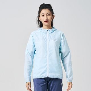 【BATIS 巴帝斯】女印花防曬外套 - 水藍 - 25SS