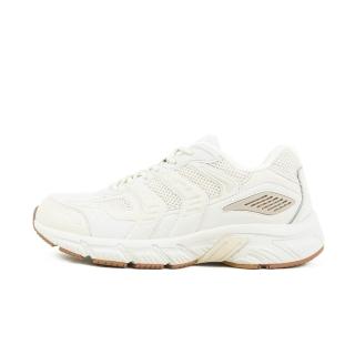 【FILA】女 運動休閒鞋 復古鞋 慢跑運動鞋 舒適 透氣 米白(5-J308Z-757)