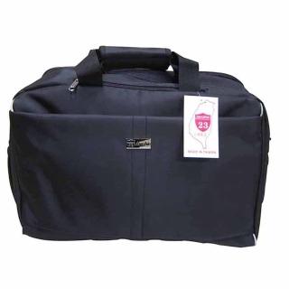 【SNOW.bagshop】旅行袋臺灣製造(防水尼龍布二層拉鍊式主袋壓扁收不佔空間中容量手提肩背斜側背