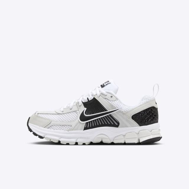 【NIKE 耐吉】Vomero 5 GS 大童 休閒鞋 運動 復古 慢跑 透氣 緩震 舒適 白黑(HF6998-104)