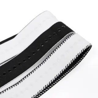 【NIKE 耐吉】寬版頭帶 Flex 黑 白 矽膠止滑 防滑 運動 3入裝(N101193203-6OS)