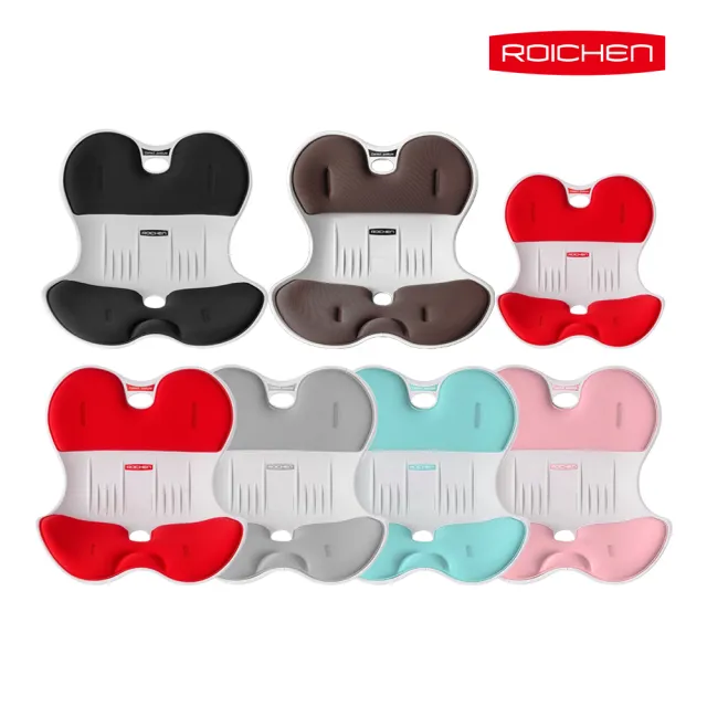 【Roichen】韓國 減壓舒適正脊坐墊/護脊椅墊1入-兒童款 (35kg 以下兒童適用 護腰)