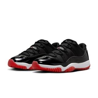 【NIKE 耐吉】Air Jordan 11 Low Bred 2025 黑白紅 復刻 經典 低筒 休閒鞋 男鞋 FV5104-006
