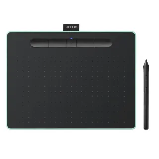 【Wacom】Intuos Comfort Plus Medium 藍牙繪圖板-開心果綠(CTL-6100WL/E0-C)