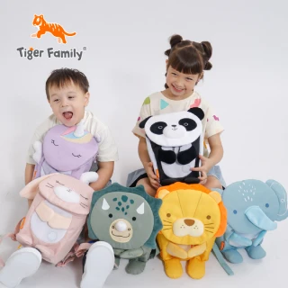 【Tiger Family】動動好朋友幼兒背包(趣味可動設計)