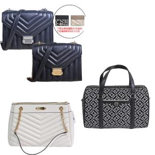 【Michael Kors】山形紋方吸釦鍊帶斜揹包/多款可選(小香風新款贈原廠防塵袋紙袋/母親節送禮)