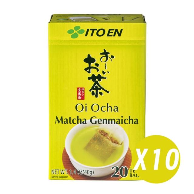 【伊藤園】ITOEN日本國產Oi Ocha抹茶玄米茶茶包 十盒入 端午節中秋節清明節中元節過年(拜拜中元普渡供品)