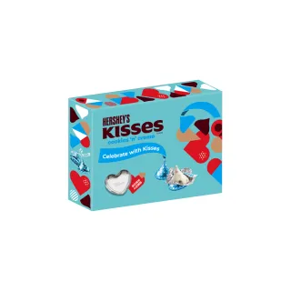 【Hersheys 好時】Kisses水滴-巧酥可可風味 情人節禮物(54g/盒 限定禮盒組 情人節送禮)
