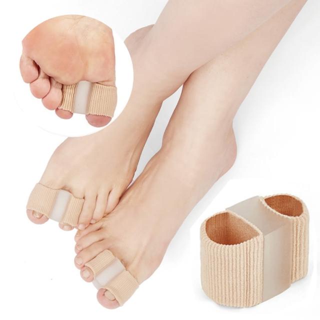 【WARM DAY LIFE】拇指外翻矯正器 買一送一 拇指外翻分支器(腳指外翻矯正器 大拇趾重疊 可穿鞋 分趾器)