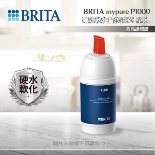 【BRITA】P1000硬水軟化型濾芯單入組(★德國原裝進口-平輸品)