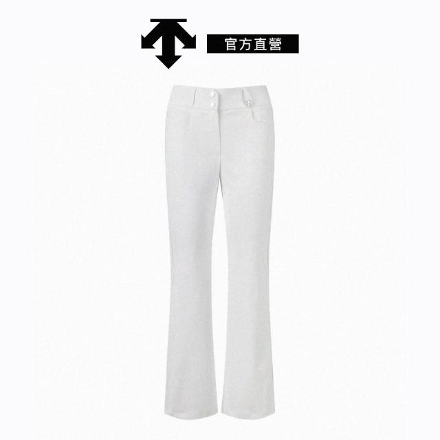 【DESCENTE】GOLF 迪桑特 女士 高爾夫球長褲(白色)