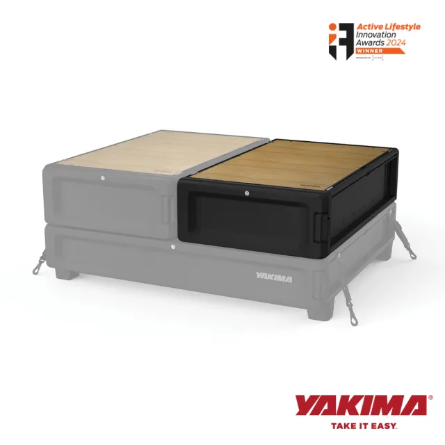 【YAKIMA】MOD TOPPER 車載抽屜式行李櫃 XL款(MOD系統延伸收納 57x85x23 cm)
