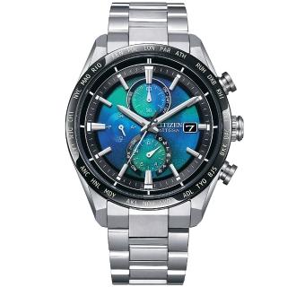 【CITIZEN 星辰】韋禮安配戴款 千彩之海限定 光動能全球電波對時錶/42mm(AT8188-64L)
