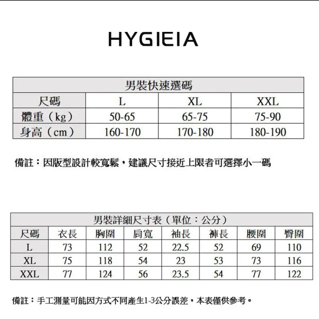 Hygieia天絲莫代爾+棉男性居家休閒短袖睡衣套裝(天絲莫代爾+棉男性居家休閒短袖睡衣套裝H560106)