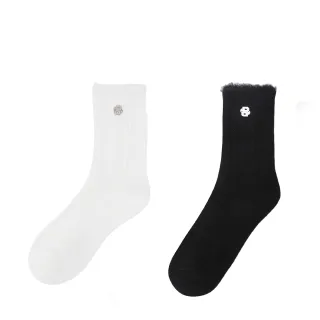 【BOSS GOLF】FUR POINT WOOL HIGH SOCKS 女士 羊毛中筒襪(兩色任選)