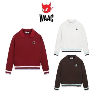 【WAAC】FAKE COLLAR SWEATSHIRTS 女士 翻領長袖上衣(三款任選)