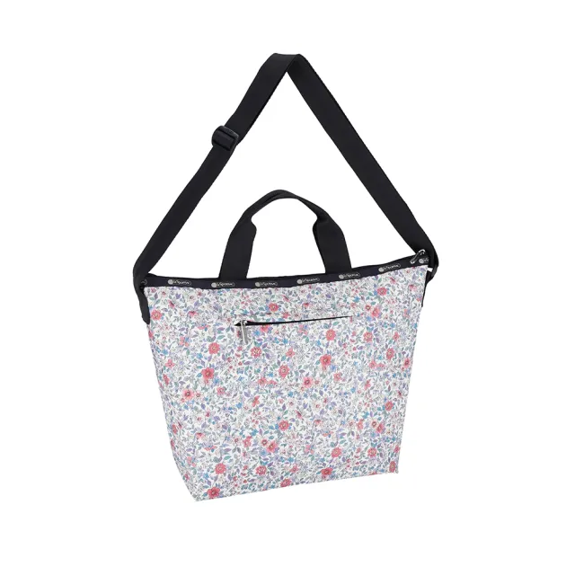 【Lesportsac】手提肩背兩用托特包 購物袋 送禮 禮物 推薦 女包(織錦花語)
