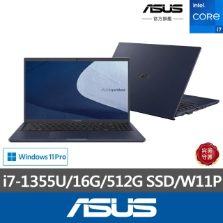 【ASUS 華碩】15.6吋i7商用筆電(B1508/i7-1355U/16G/512G SSD/W11P)