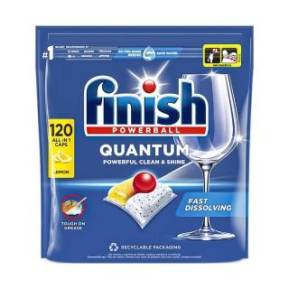 【Finish】洗碗機專用多合一洗碗膠囊120顆-檸檬(平輸商品)