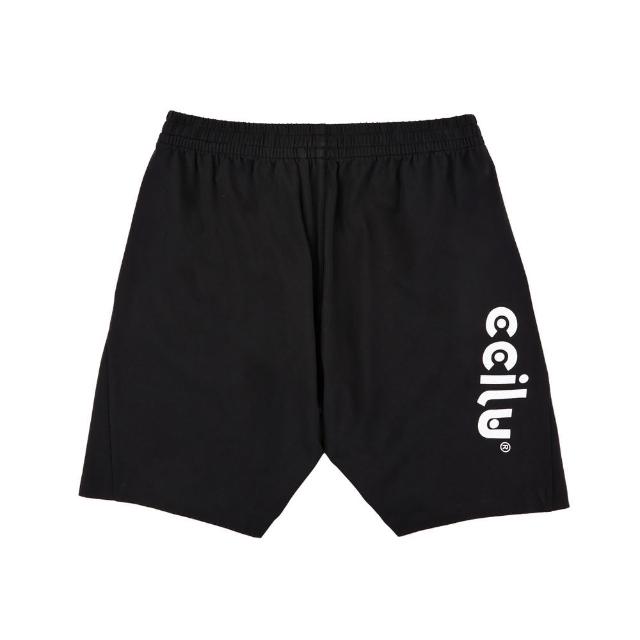 【CCILU 馳綠】男款 運動短褲(黑)