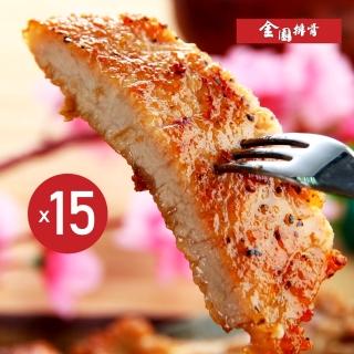 【金園排骨】老店特級厚切排骨15片組(買2組送1袋鍋底價值500元/口味隨機)