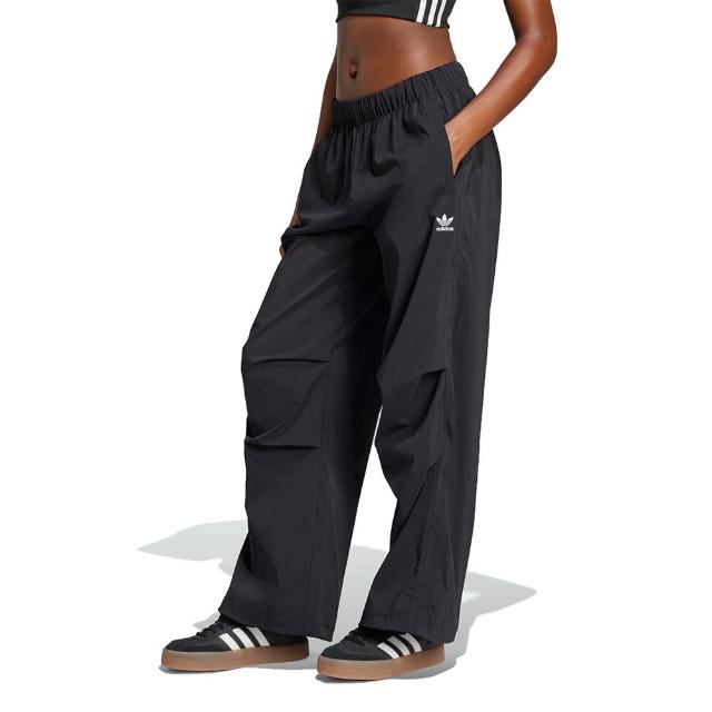 【adidas 愛迪達】運動長褲 ESS S PARA PANT 女 - JD0785