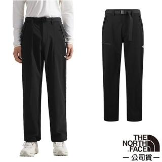 【The North Face】男 吸濕排汗涼感縮口褲.運動休閒褲(8CQM-JK3 宇宙黑)