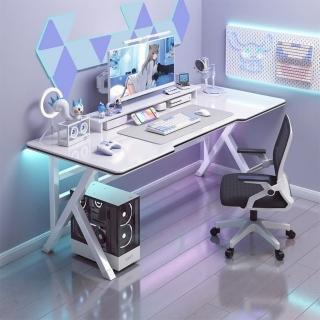 【匠俱】電腦桌(折疊式電腦桌 家用辦公學習桌 簡易安裝電競桌子 輕量碳鋼支架結構)