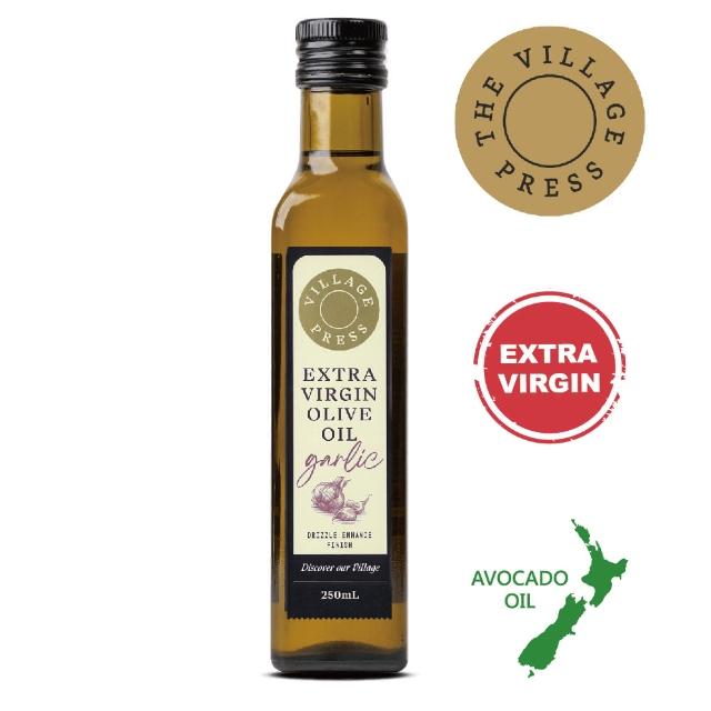 【壽滿趣- 紐西蘭廚神系列】頂級冷壓初榨蒜香風味橄欖油(250ml)
